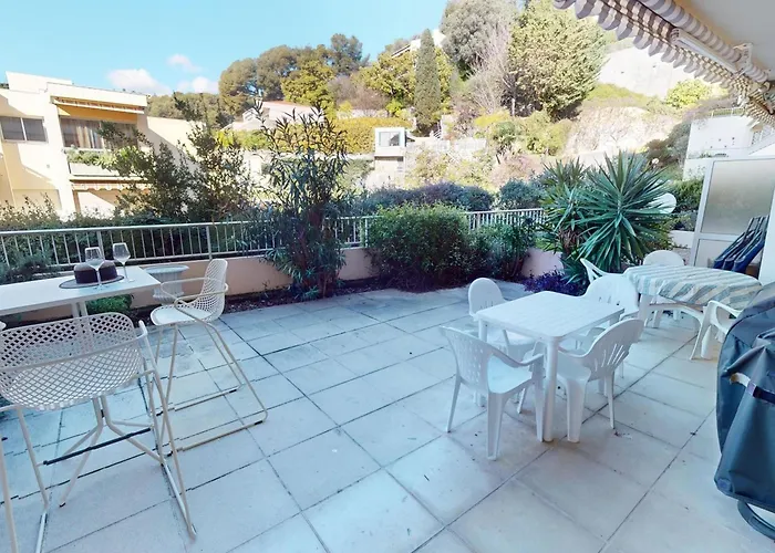 Grand 3p Climatise Avec Terrasse Dans Calme Avec Piscine - Fr-1-196-350 Διαμέρισμα